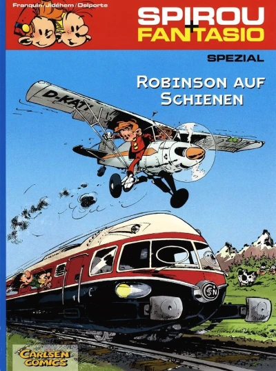 Cover of Robinson auf Schienen