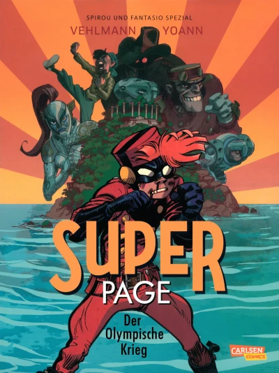 Cover of Superpage - Der Olympische Krieg