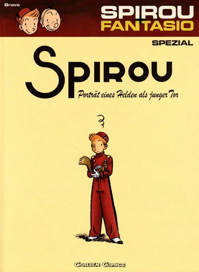 Cover of Spirou: Portrat eines Helden als junger Tor