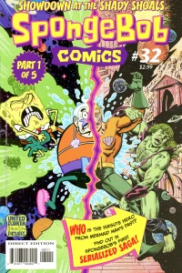 Showdown At the Shady Shoals; Squidward's Shell Phone