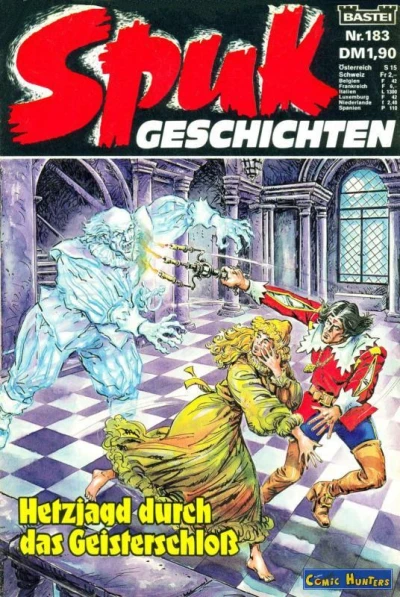 Cover of Hetzjagd durch das Geisterschloß