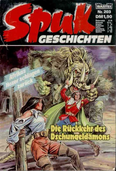 Cover of Die Rückkehr des Dschungeldämons