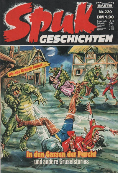 Cover of In den Gassen der Furcht