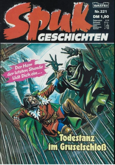 Cover of Todestanz im Gruselschloß