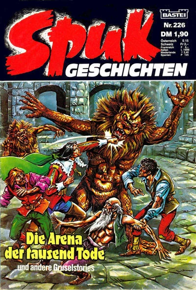 Cover of Die Arena der tausend Tode