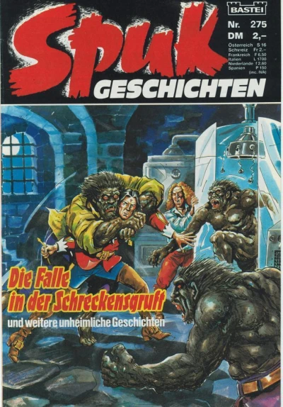 Cover of Die Falle in der Schreckensgruft