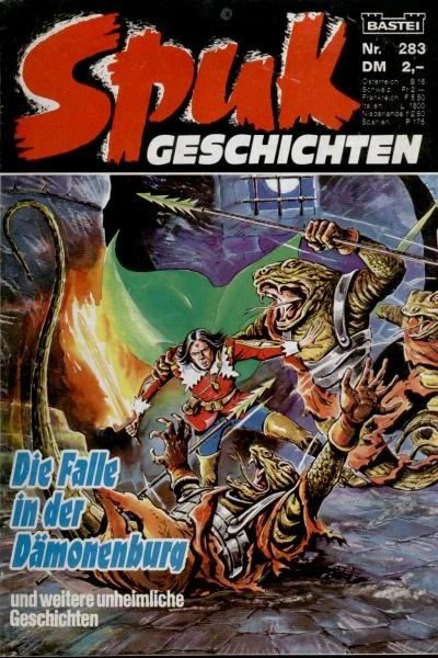 Cover of Die Falle in der Dämonenburg