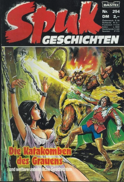 Cover of Die Katakomben des Grauens