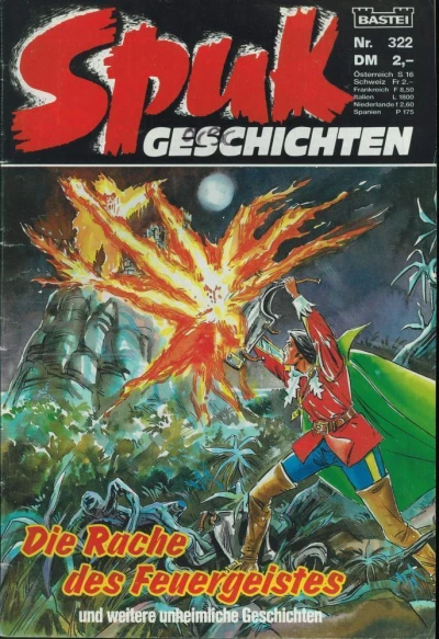 Cover of Die Rache des Feuergeistes