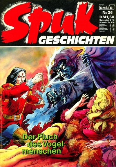 Cover of Der Fluch des Vogel-menschen