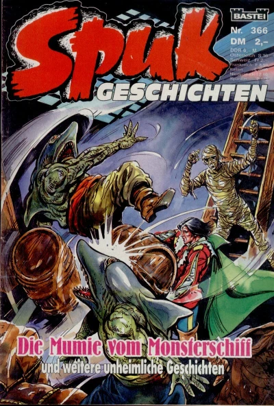 Cover of Die Mumie vom Monsterschiff