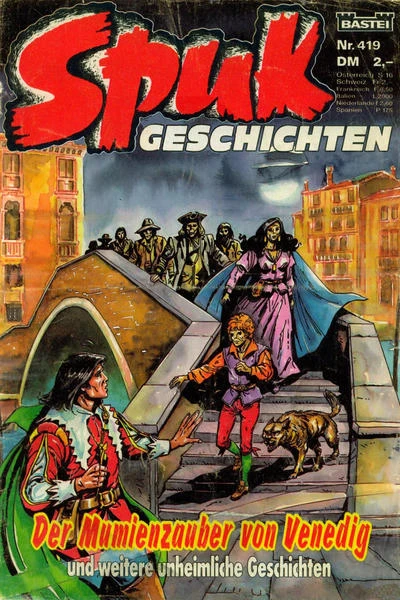 Cover of Der Mumienzauber von Venedig