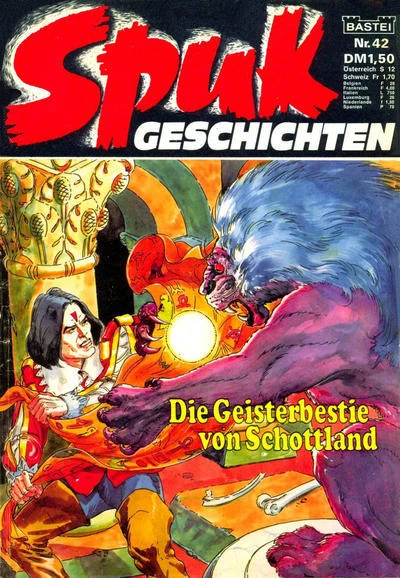 Cover of Die Geisterbestie von Schottland