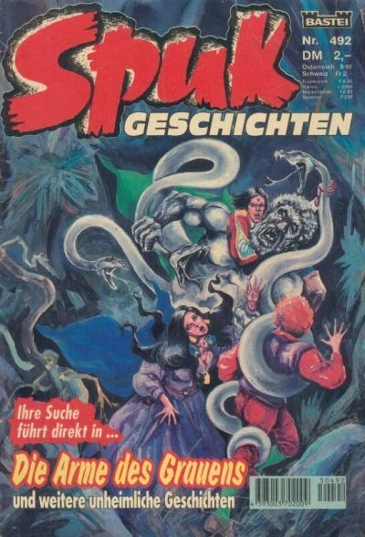 Cover of Die Arme des Grauens