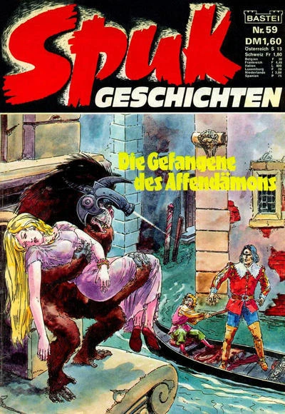 Cover of Die Gefangene des Affendämons