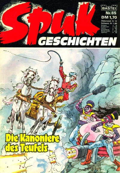 Cover of Die Kanoniere des Teufels