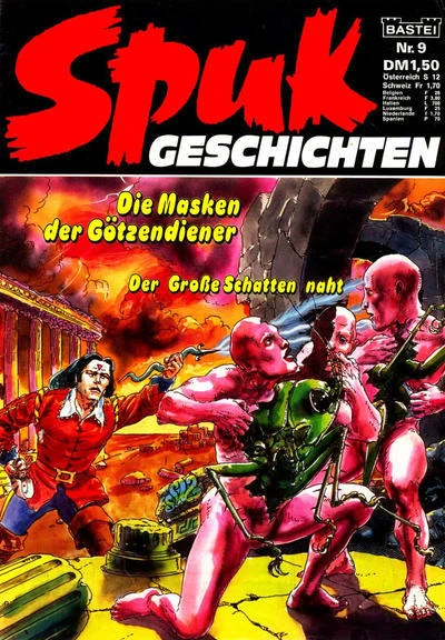 Cover of Die Masken der Gotzendiener