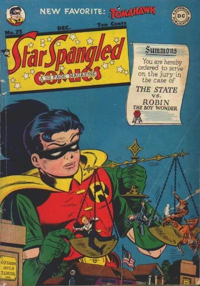 Cover of Dick Grayson for the Defense!
