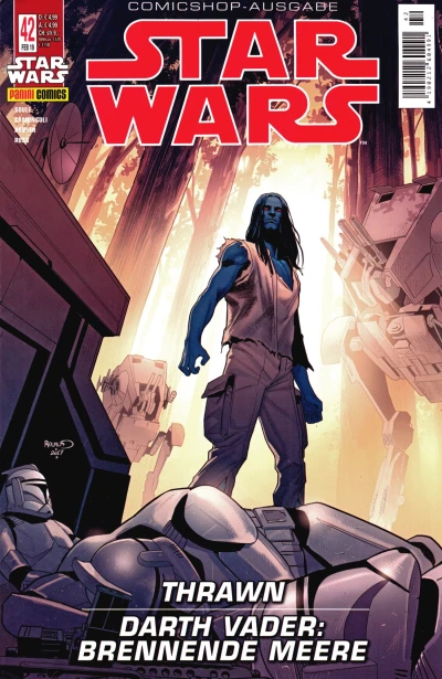 Cover of Thrawn - Dart Vader - Brennende Meere