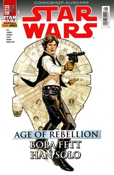 Cover of Age of Rebellion - Han Solo & Boba Fett