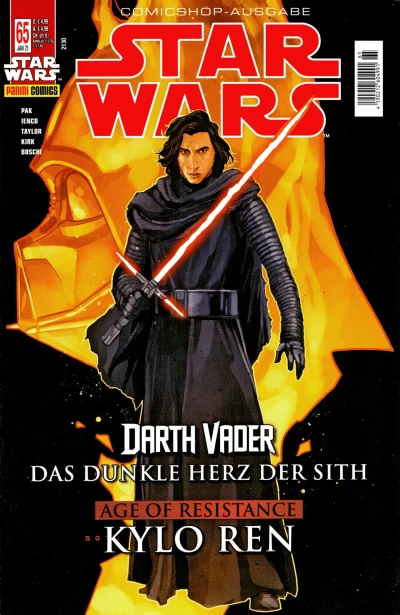 Cover of Das dunkle Herz der Sith 1 & Age of Resistance - Kylo Ren