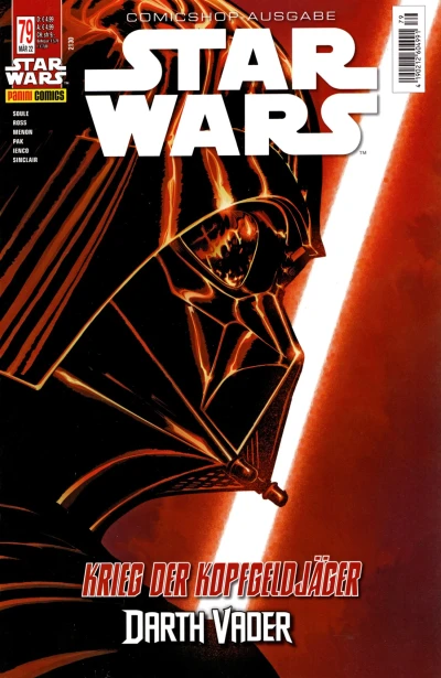 Cover of Krieg der Kopfgeldjäger 5 & Darth Vader 6