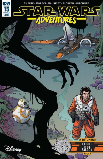 Cover of An Unlikely Friendship; Flight of the Falcon Part 2: The Planet of Misfit Droids