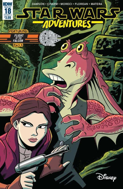 Cover of Raiders of the Lost Gundark; Flight of the Falcon, Part 5: Grand Theft Falcon