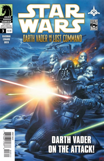 Cover of Darth Vader on the Attack!