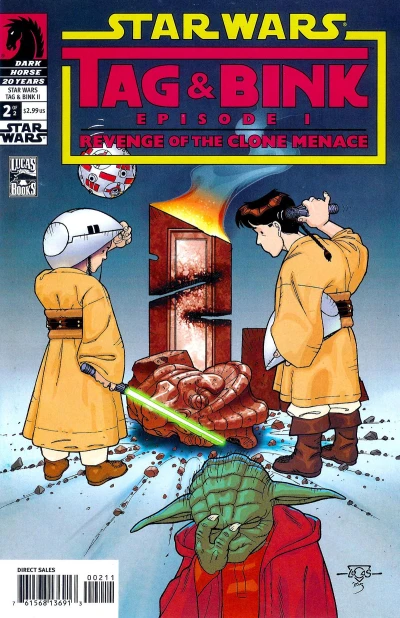 Cover of The Revenge of the Clone Menace