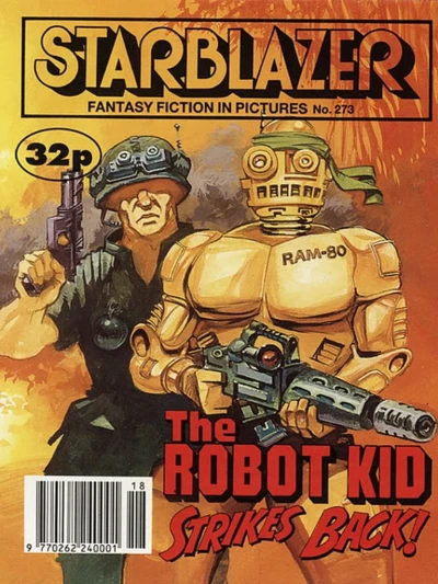 Cover of The Robot Kid Strikes Back!