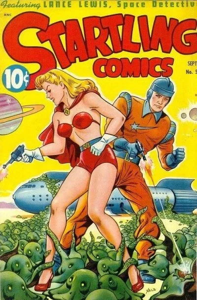 Cover of The Stone Man from Space!
