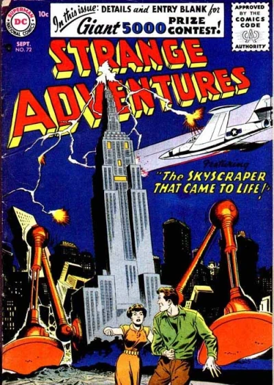 Cover of Strange Adventures