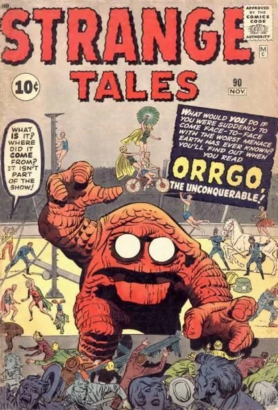 Cover of Orrgo... The Unconquerable!