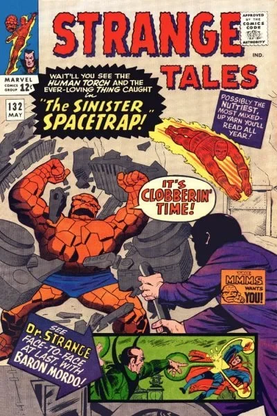 Cover of The Sinester Spacetrap; Face-to-Face at Last with Baron Mordo!