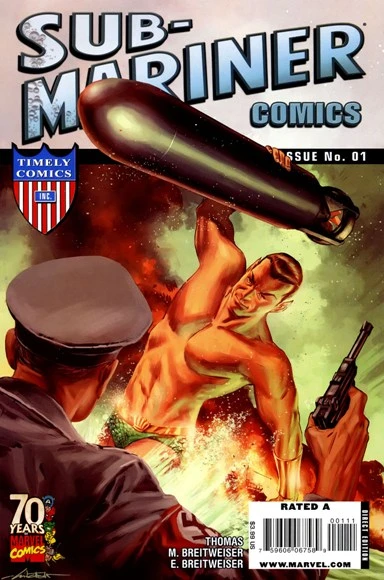 Cover of Vergeltungswaffe!; The Sub-Mariner
