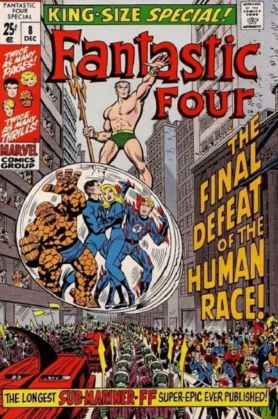 Cover of Sub-Mariner versus The Human Race