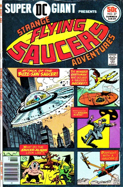 Cover of Strange Flying Saucer Adventures
