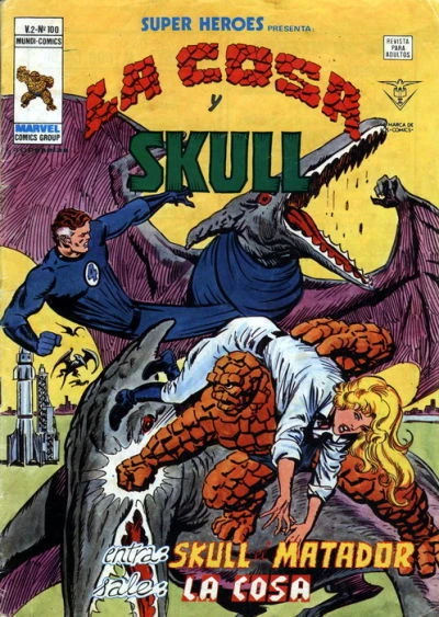 Cover of La Cosa y Skull