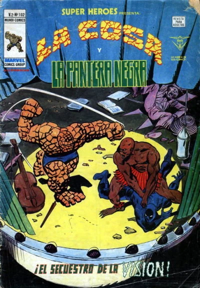 Cover of La Cosa y La Pantera Negra