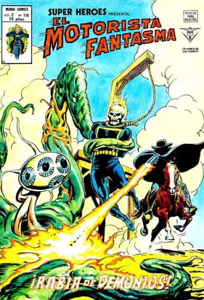Cover of El Motorista Fantasma