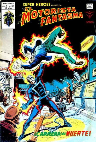 Cover of El Motorista Fantasma