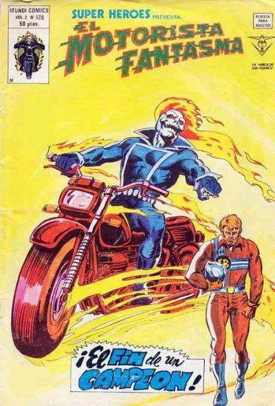 Cover of El Motorista Fantasma