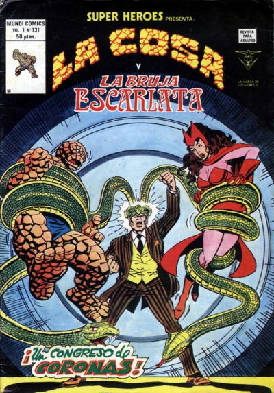 Cover of La Cosa y La Bruja Escarlata