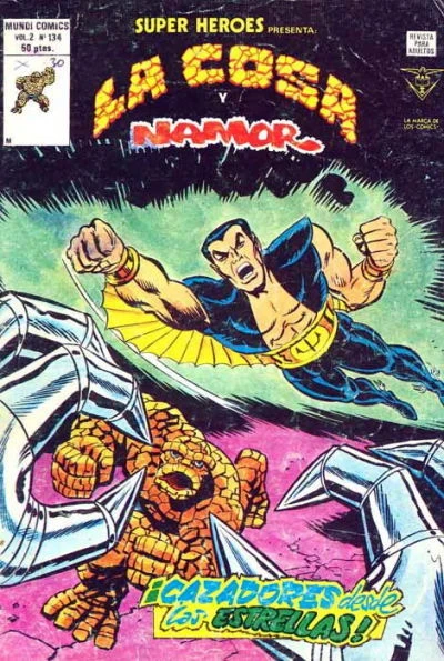 Cover of La Cosa y Namor