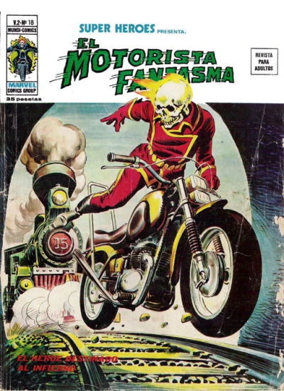 Cover of El Motorista Fantasma