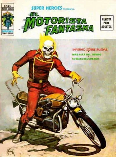 Cover of El Motorista Fantasma