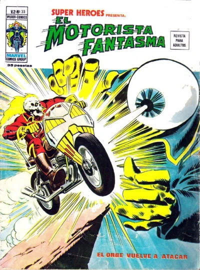 Cover of El Motorista Fantasma