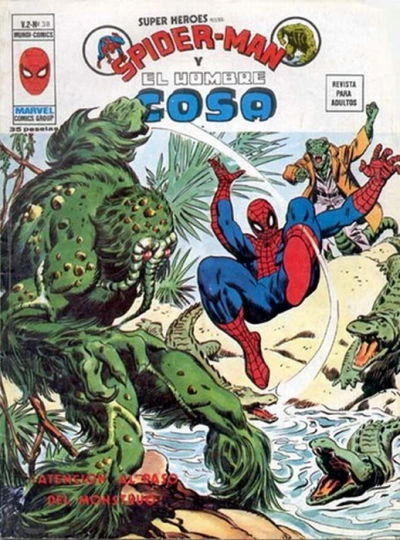 Cover of Spider-Man y El Hombre Cosa