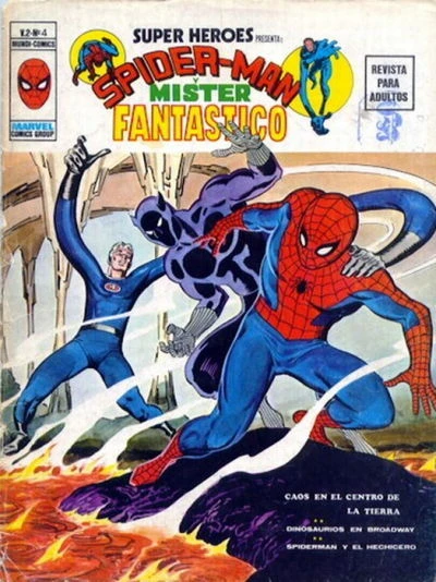 Cover of Spider-Man Mister Fantastico